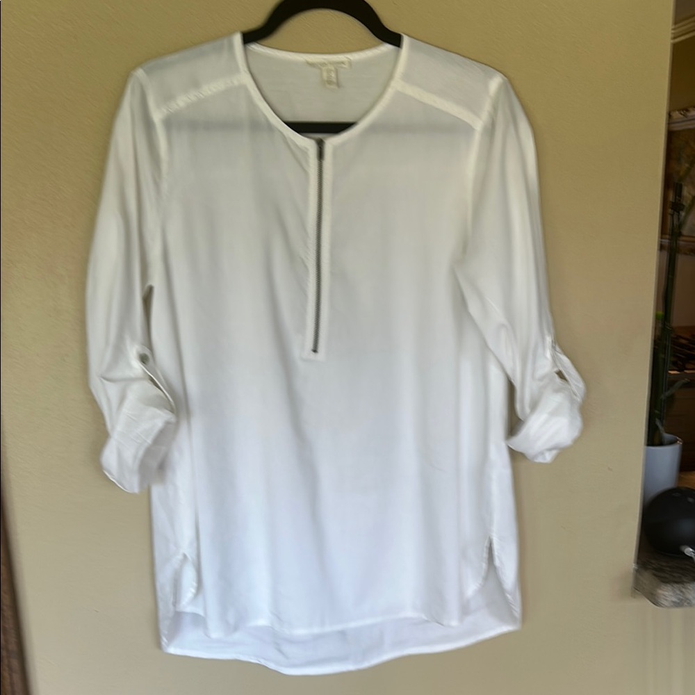 Eileen Fisher White Blouse